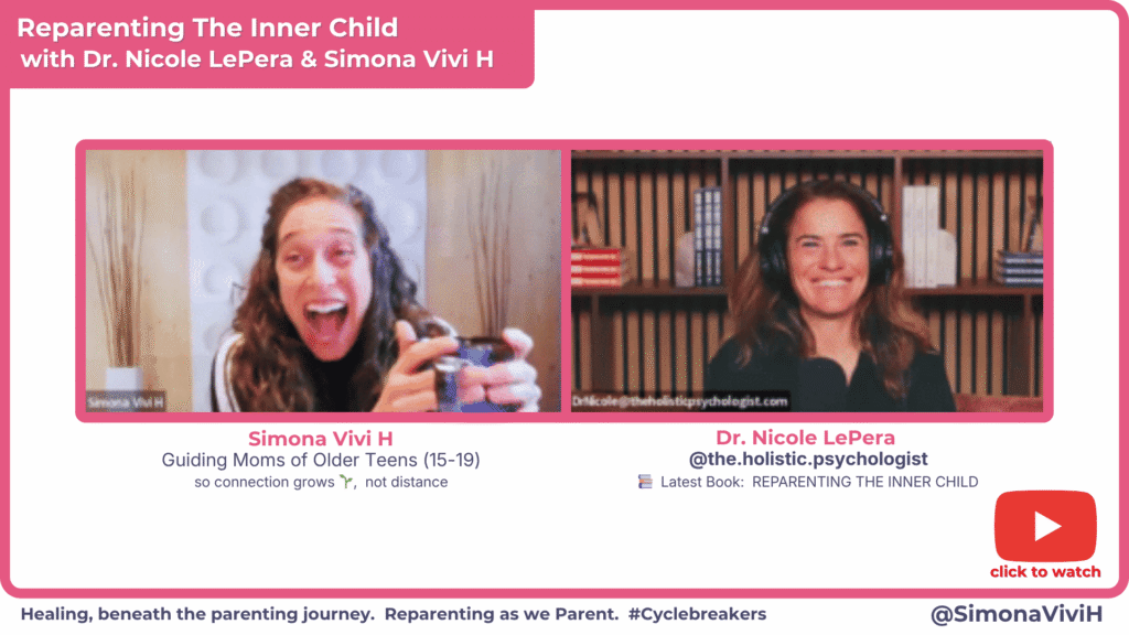 Reparenting The Inner Child with Dr. Nicole LePera and Simona Vivi H